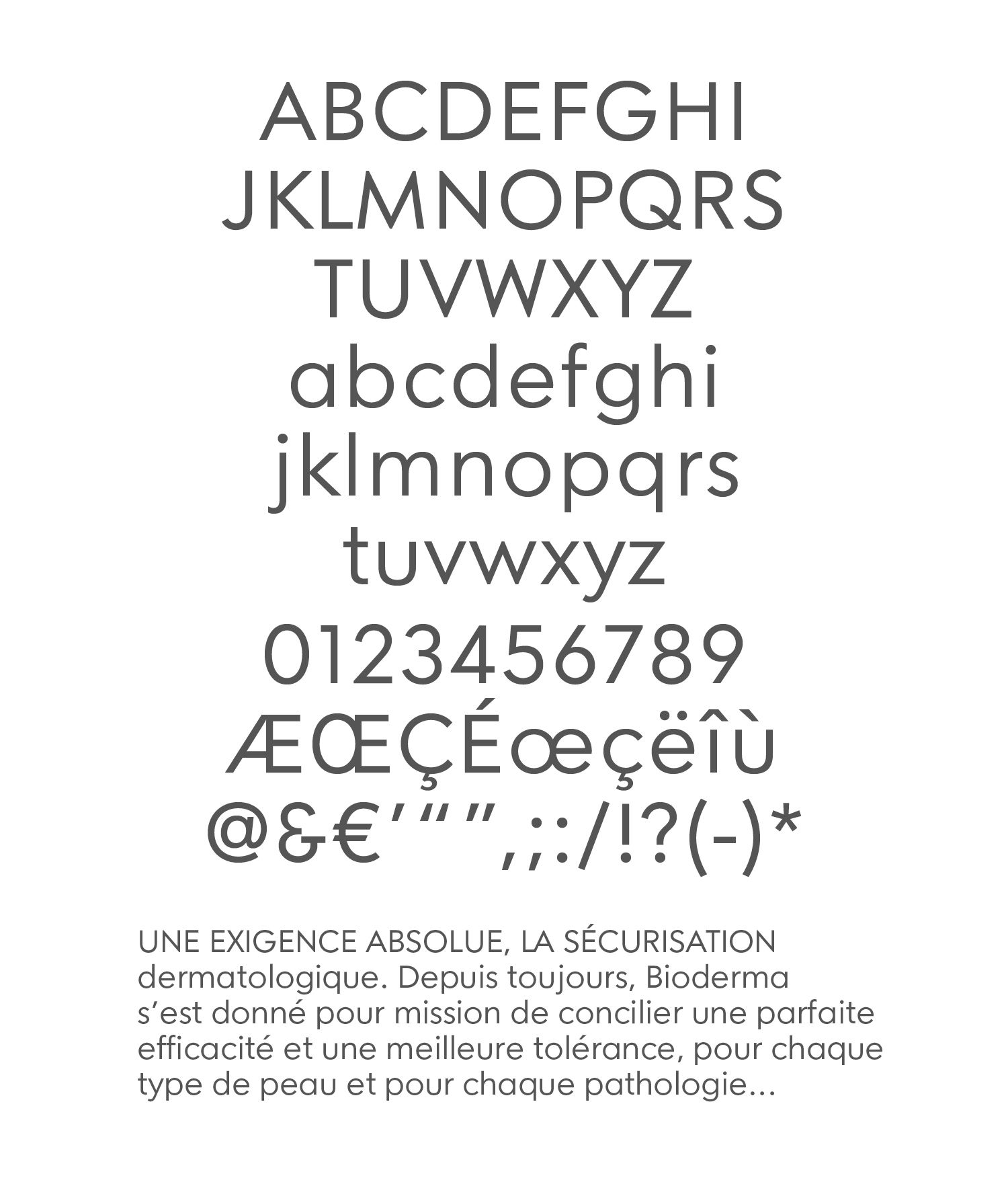 Bioderma - Fonte produits - Laurent Muller, Brand Identity