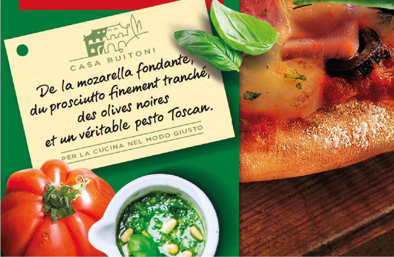 Buitoni - Fonte produits - Laurent Muller, Brand Identity