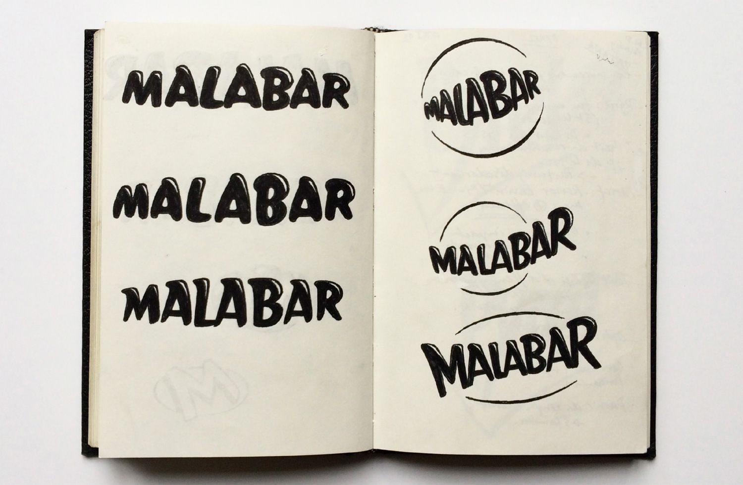 Carnets de logotypes et de typographies - Laurent Muller, Brand Identity