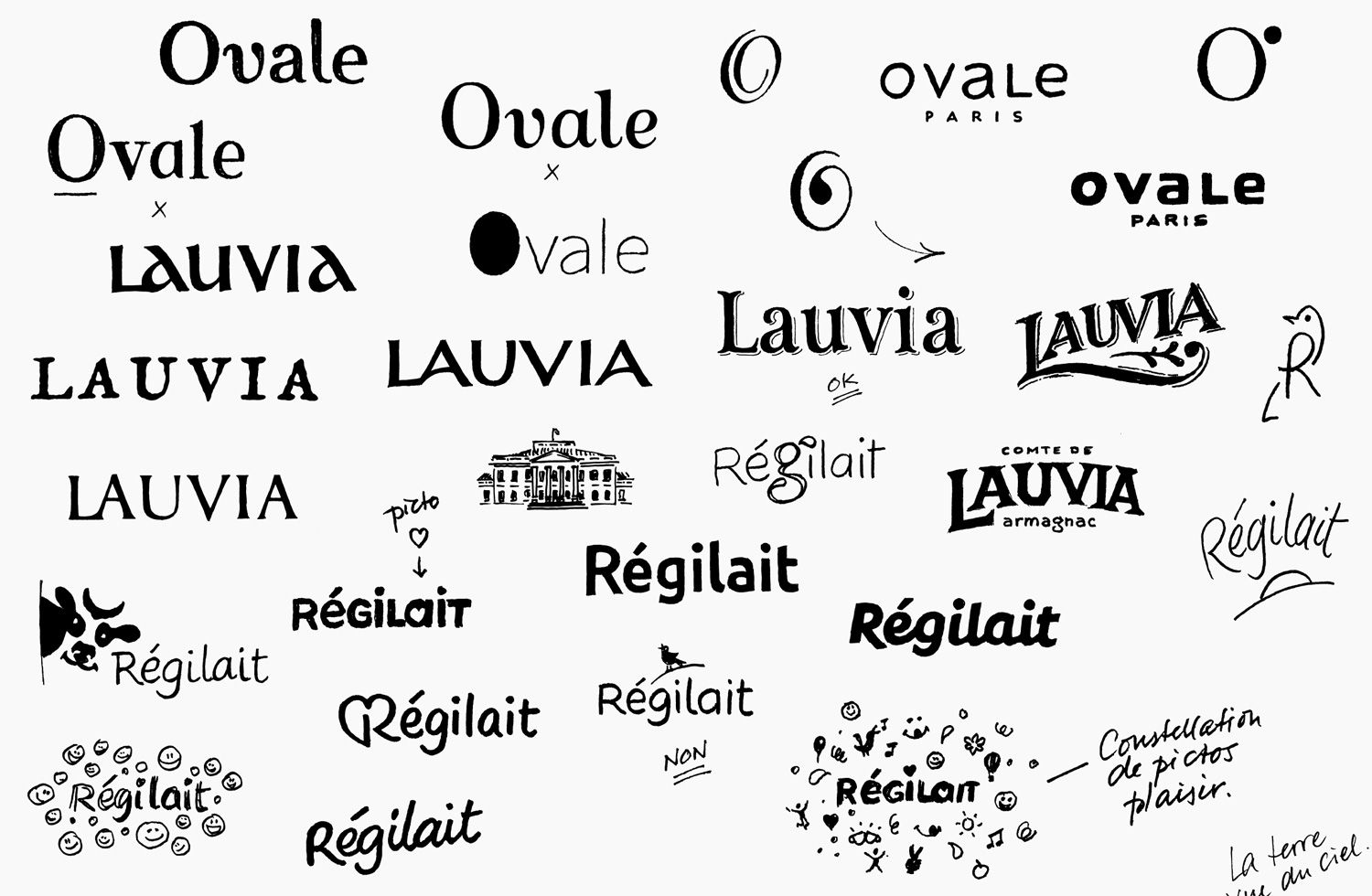 Carnets de logotypes et de typographies - Laurent Muller, Brand Identity