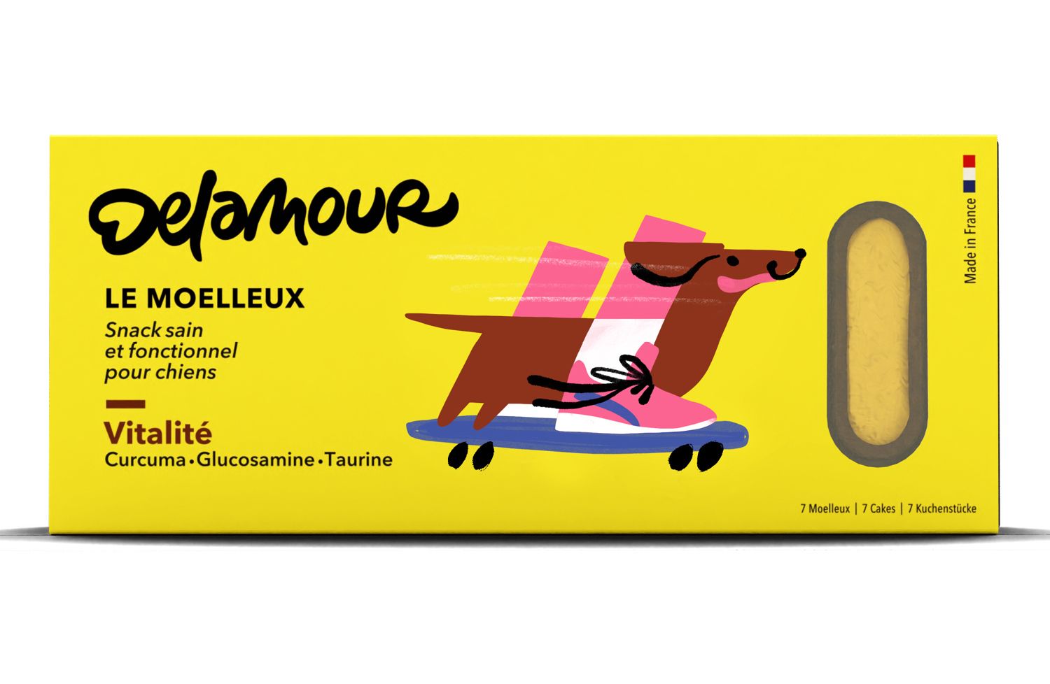 Delamour - Territoire, logotype, packaging, direction de création, normalisation - Laurent Muller, Brand identity