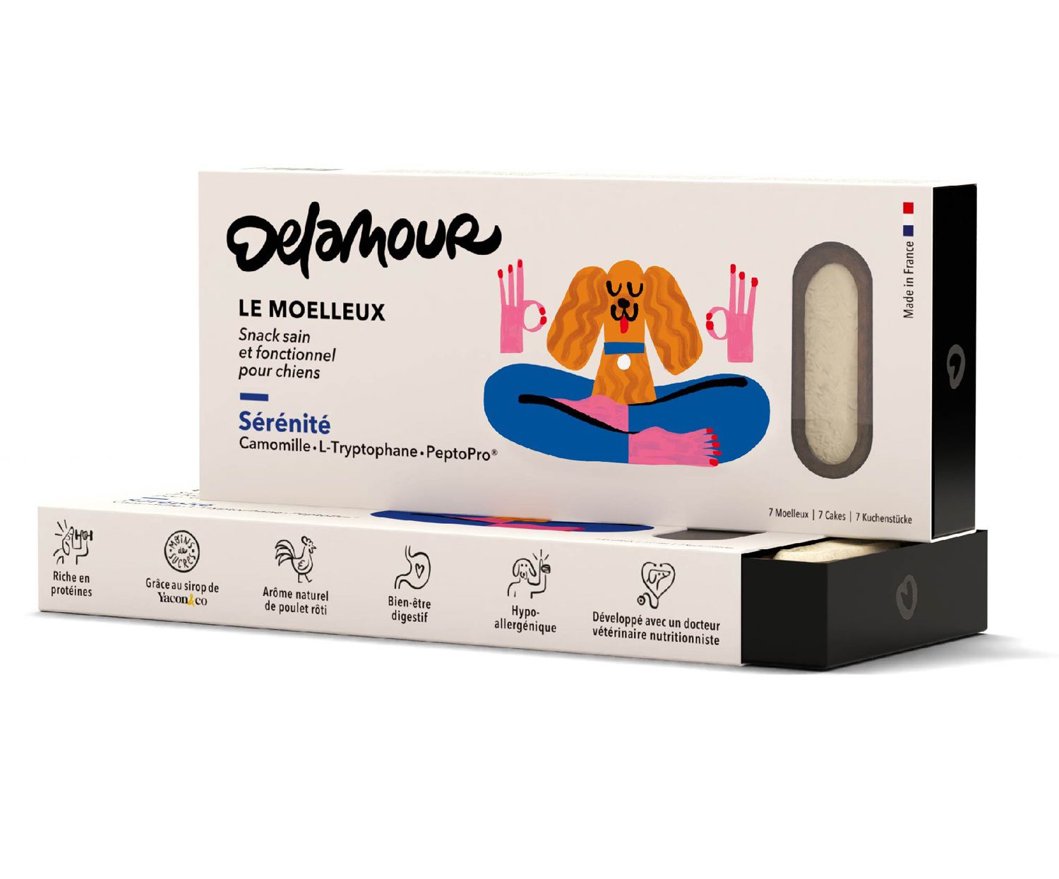 Delamour - Territoire, logotype, packaging, direction de création, normalisation - Laurent Muller, Brand identity