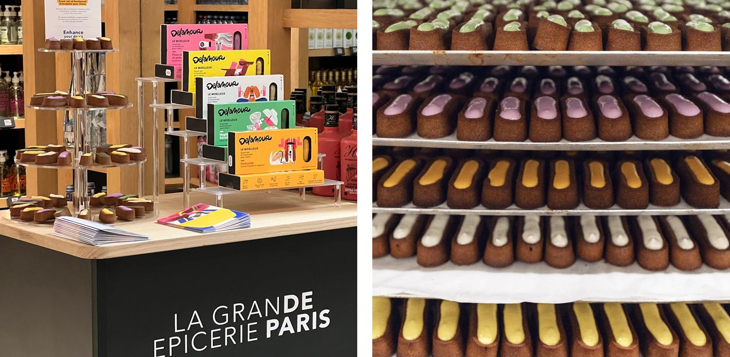 Delamour - Territoire, logotype, packaging, direction de création, normalisation - Laurent Muller, Brand identity