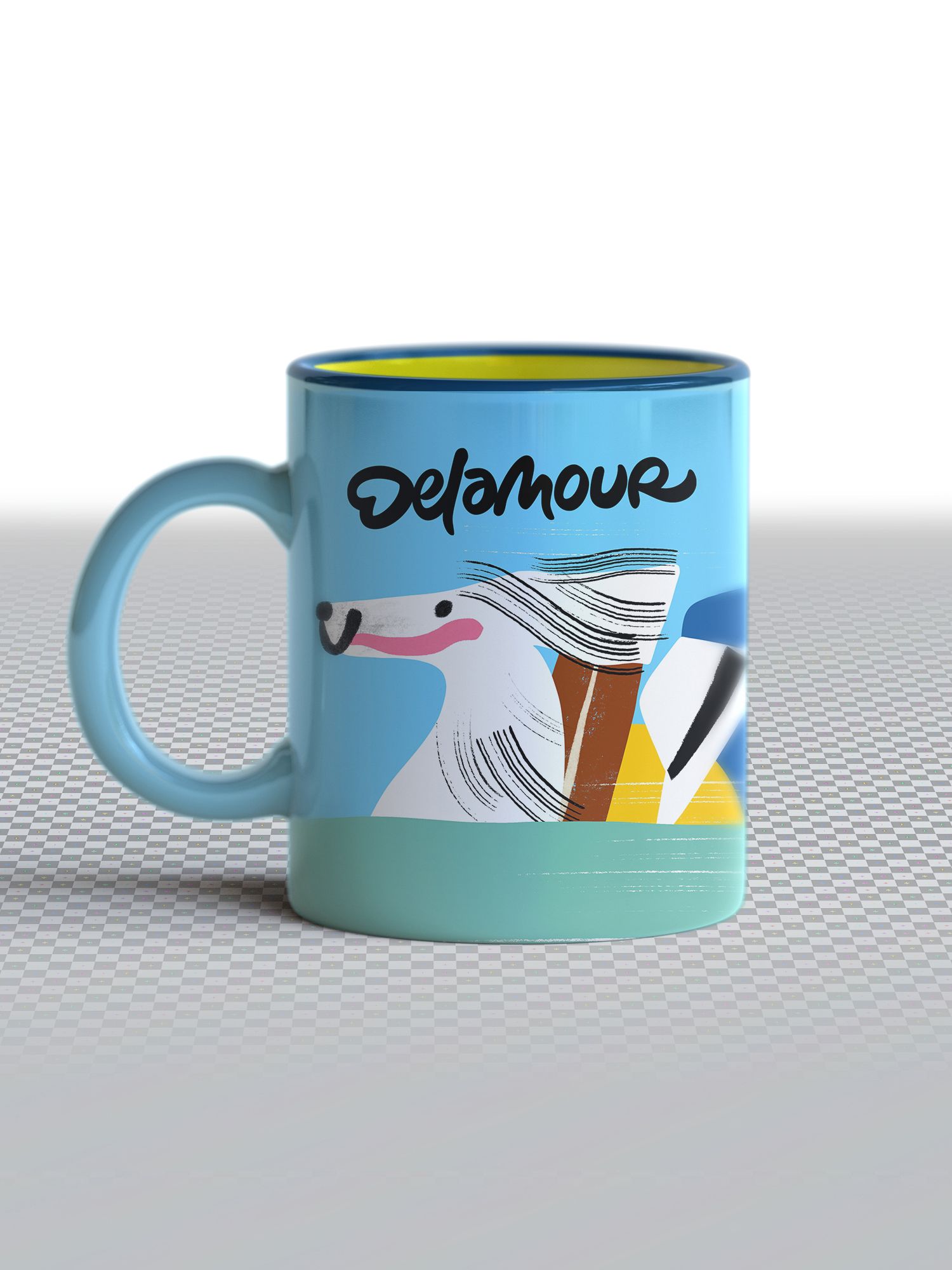 Delamour - Territoire, logotype, packaging, direction de création, normalisation - Laurent Muller, Brand identity