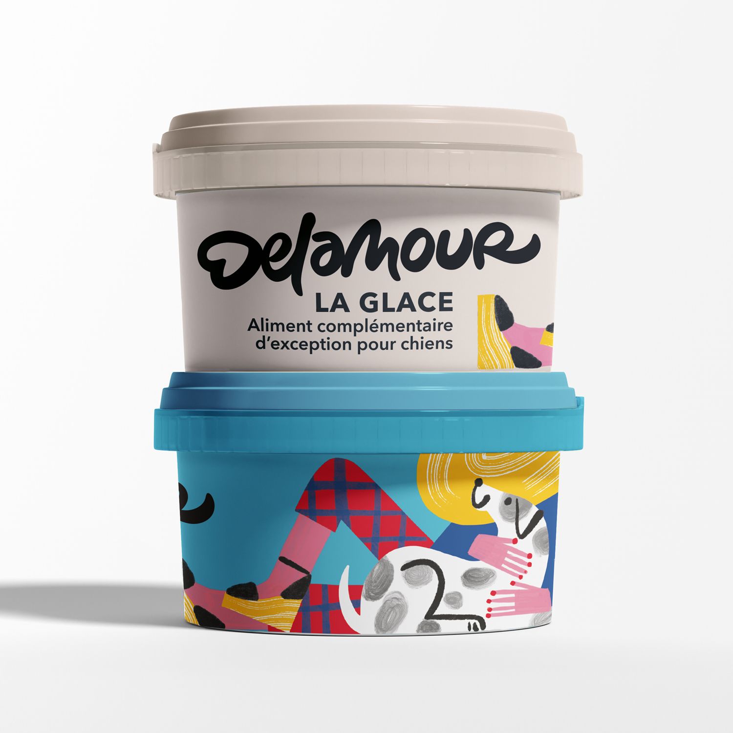 Delamour - Territoire, logotype, packaging, direction de création, normalisation - Laurent Muller, Brand identity