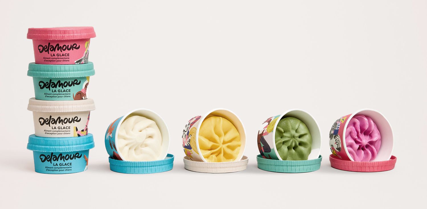 Delamour - Territoire, logotype, packaging, direction de création, normalisation - Laurent Muller, Brand identity