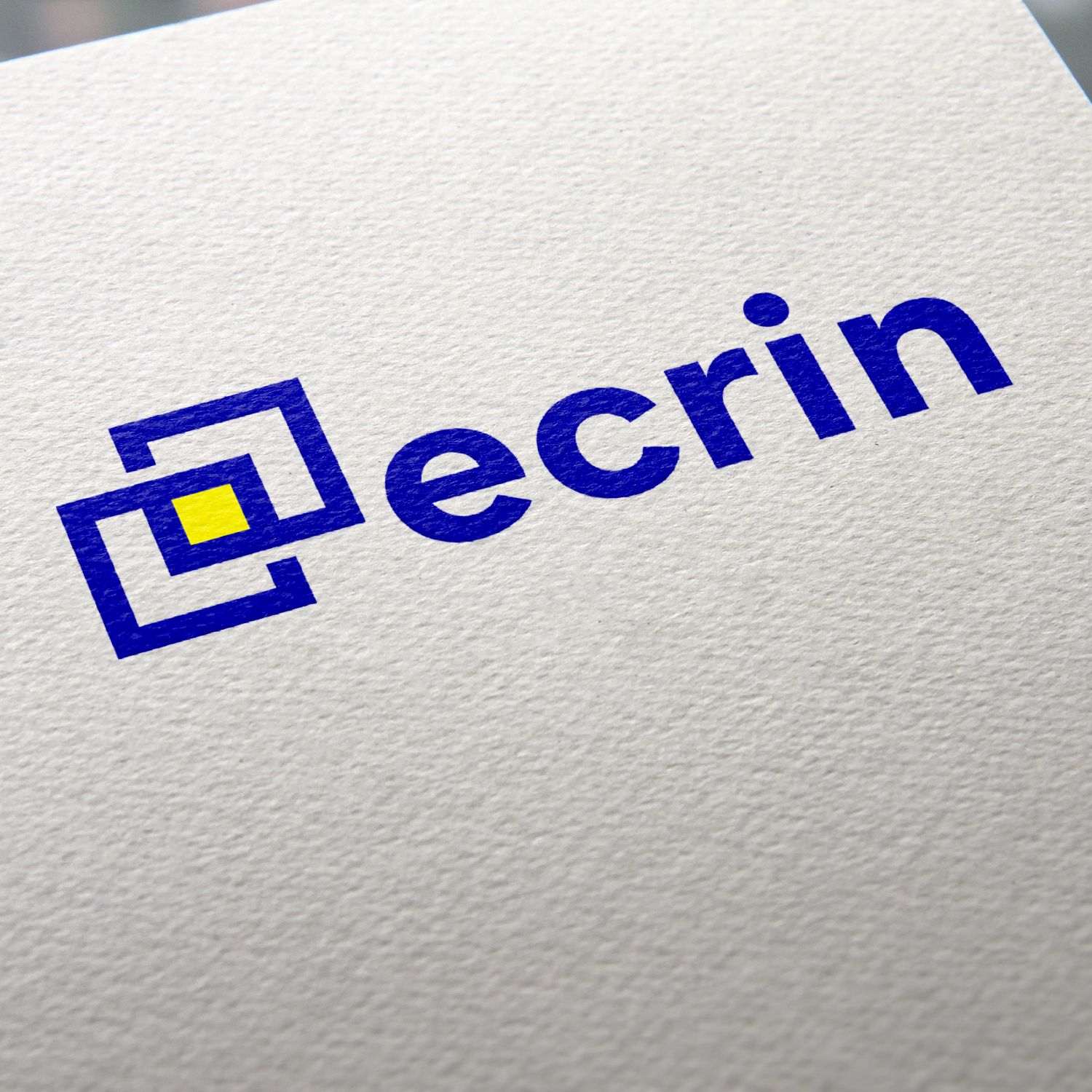 Ecrin - Logotype, territoire, normalisation - Laurent Muller, Brand identity