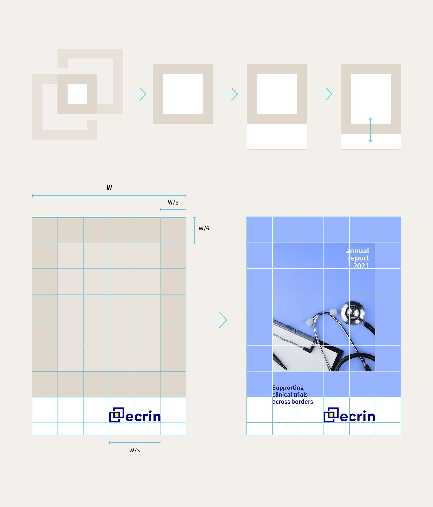 Ecrin - Logotype, territoire, normalisation - Laurent Muller, Brand identity