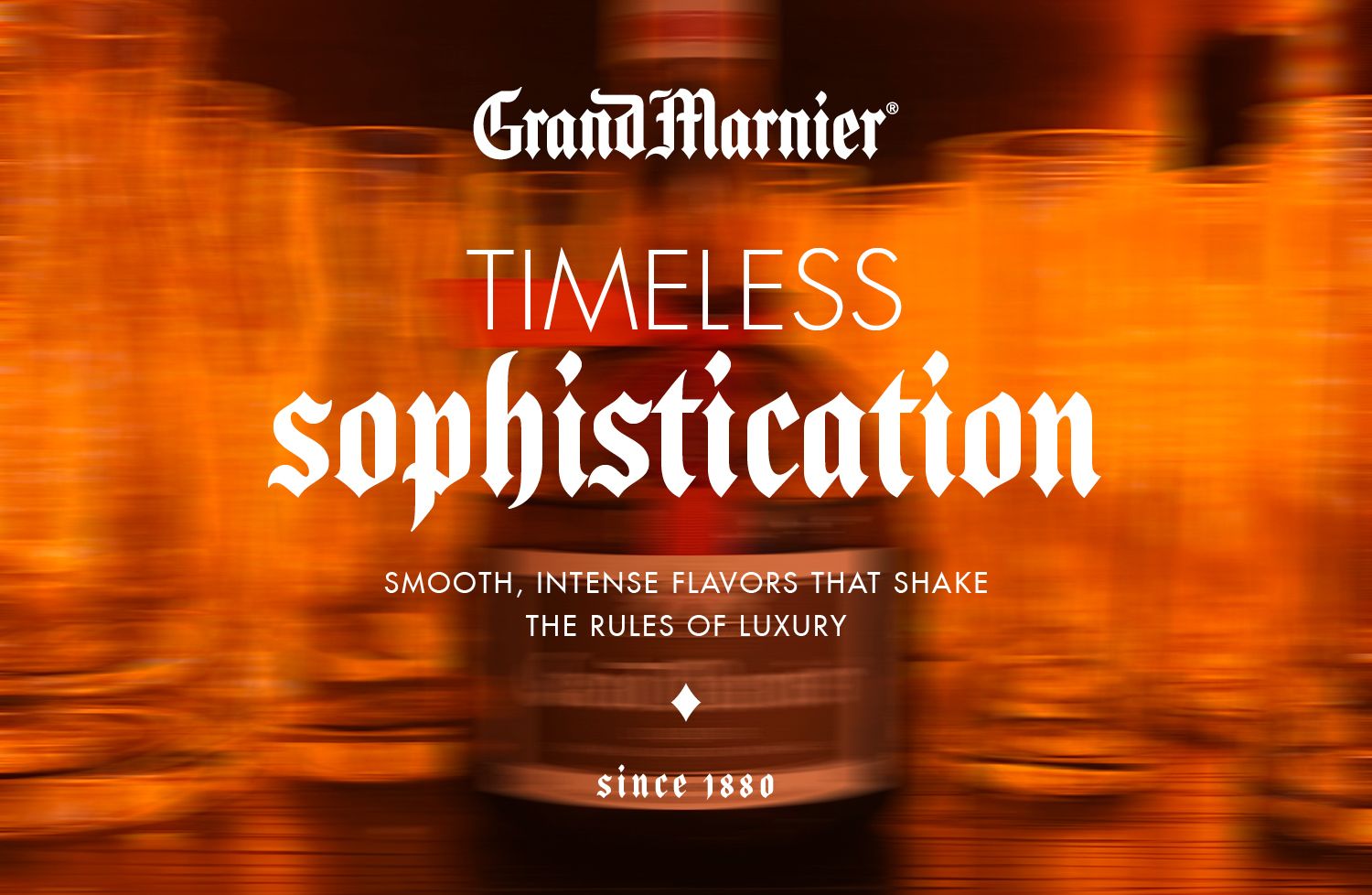 Grand Marnier - Fonte identitaire - Laurent Muller, Brand identy