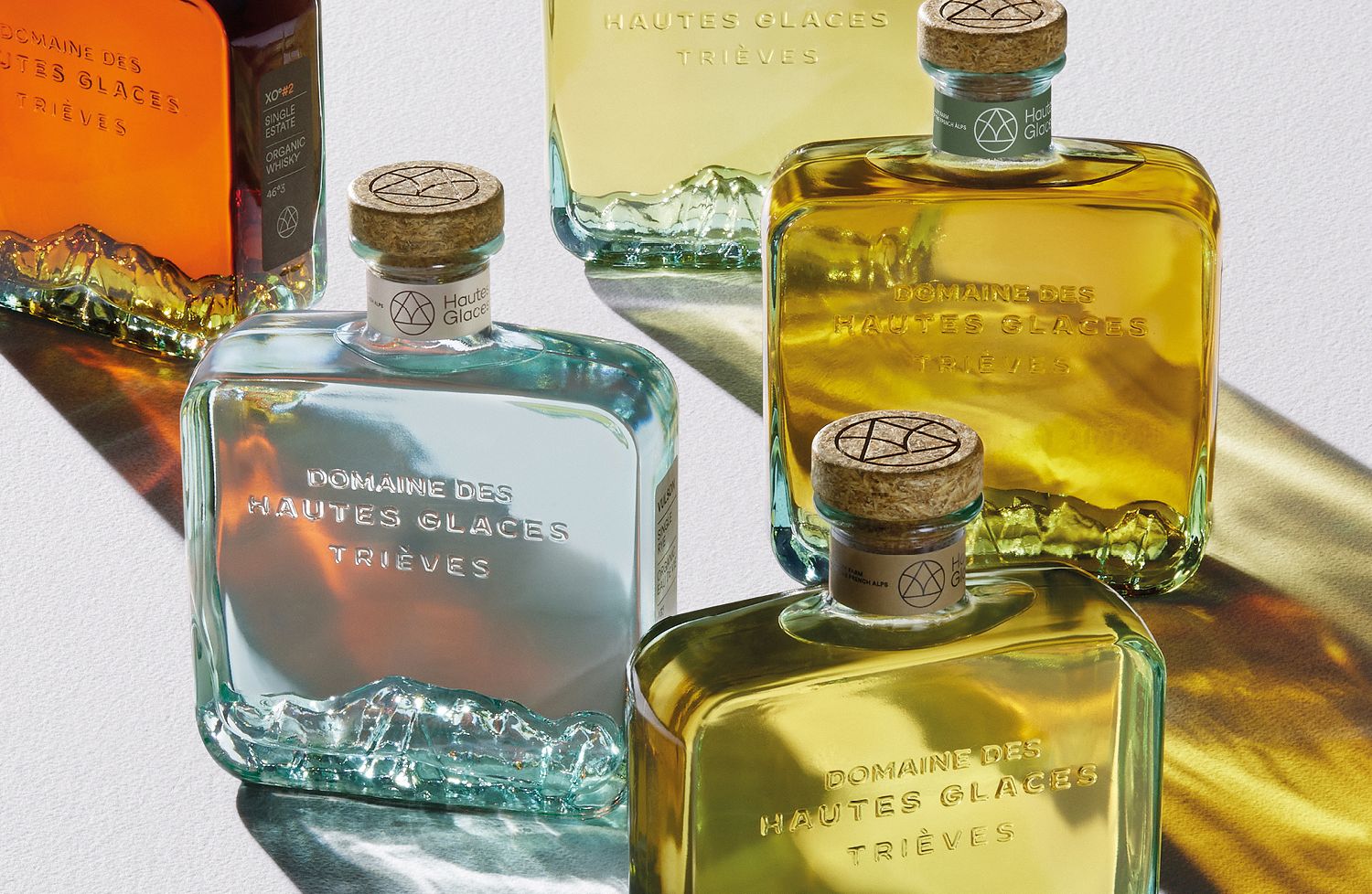 Les Hautes Glaces - Logotype, territoire, packaging, communication, normalisation - Laurent Muller, Brand identity