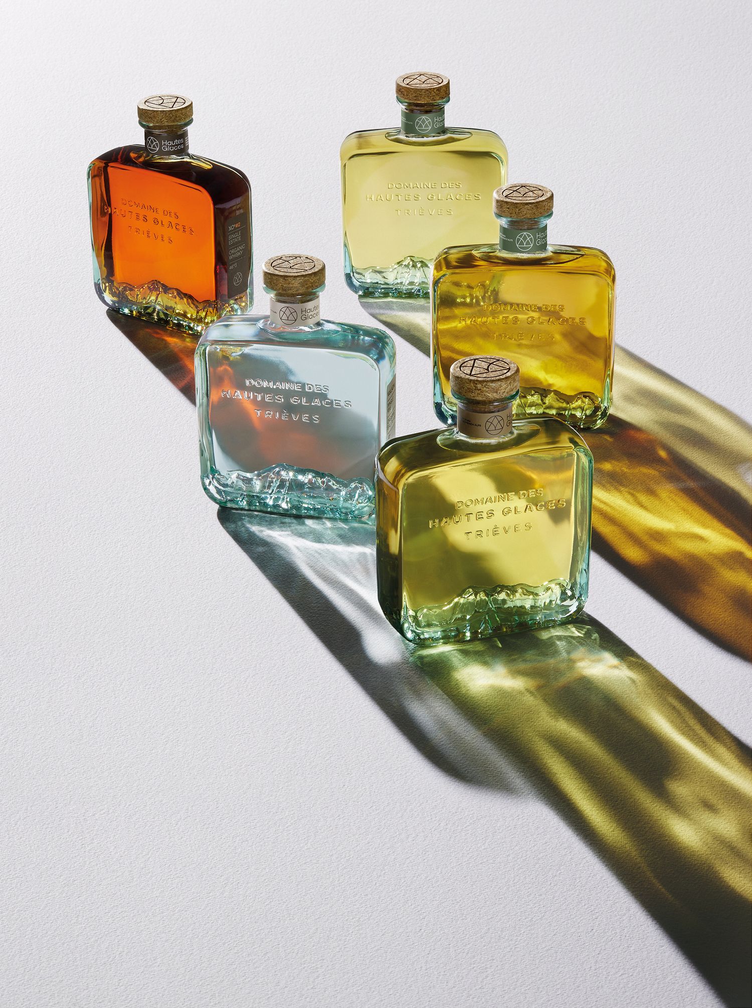 Hautes Glaces - Plateforme, logotype, territoire, packaging, photo, signe, charte - Laurent Muller, Brand identity