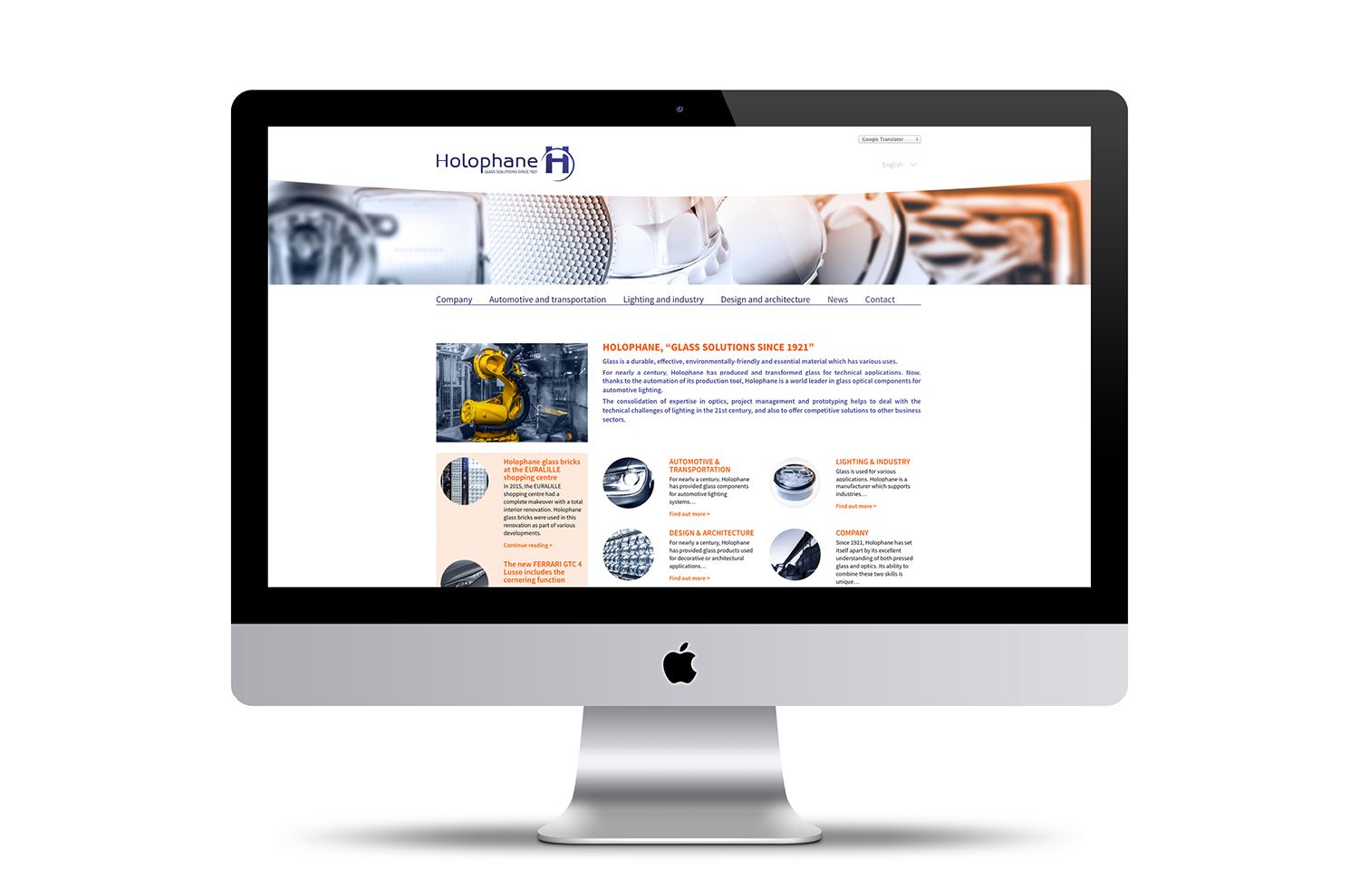 Holophane - Plateforme, logotype, territoire, normalisation - Laurent Muller, Brand identity