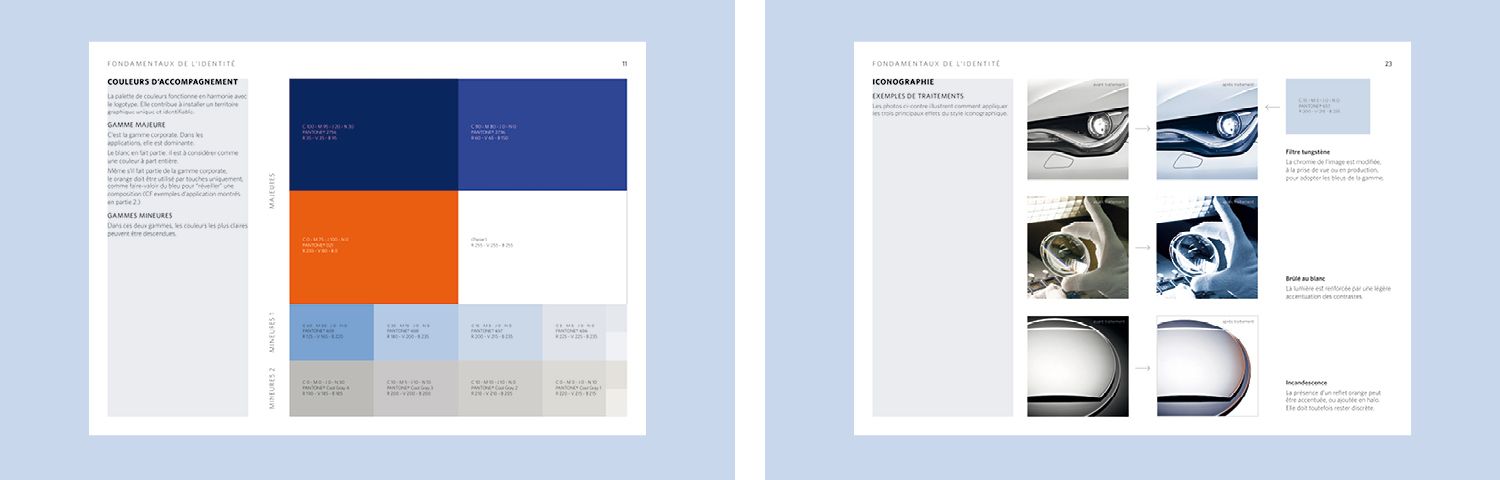 Holophane - Plateforme, logotype, territoire, normalisation - Laurent Muller, Brand identity