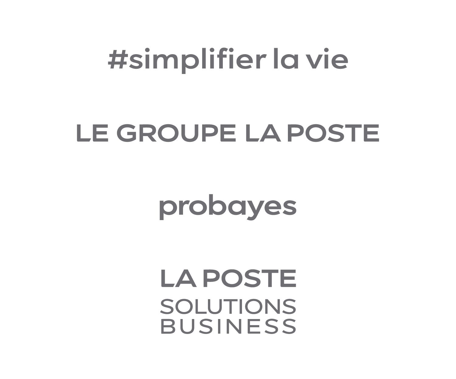 La Poste - Fonte Identitaire - Laurent Muller, Brand Identity