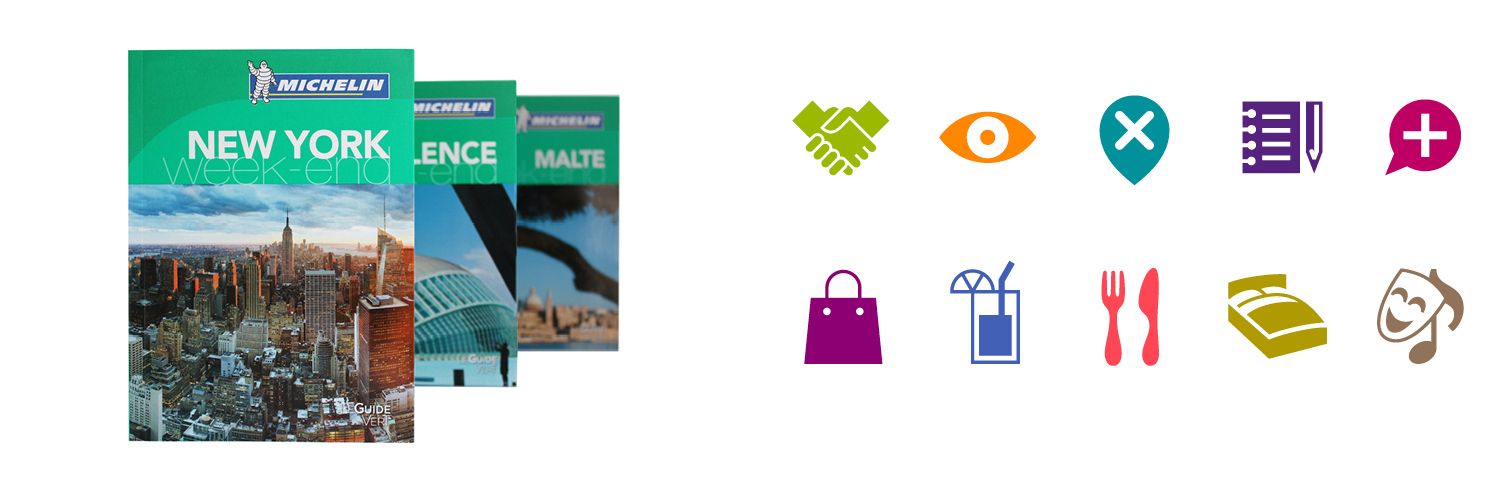 Michelin autres guides- - Laurent Muller, Brand Identity
