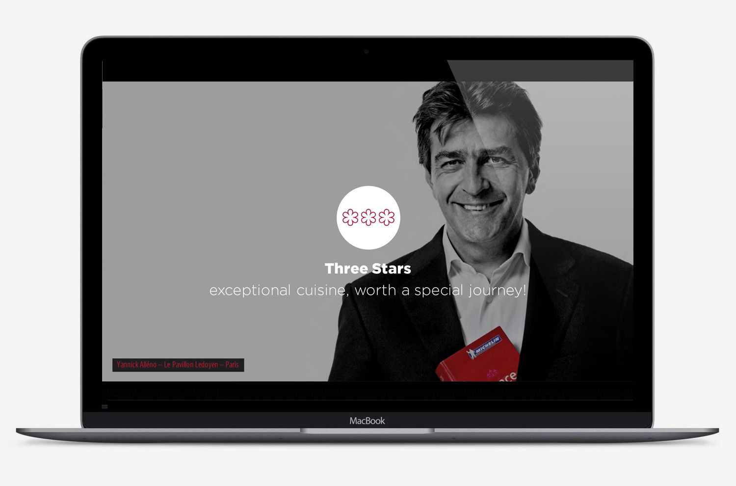 Guide Michelin - Stratégie créative, création territoire, design conception présentation corporate - Laurent Muller, Brand identity