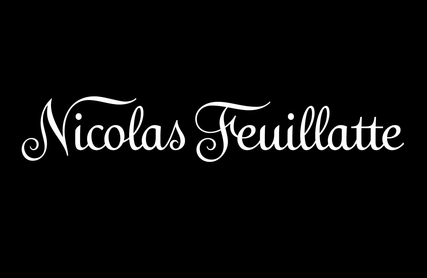 Nicolas Feuillatte - Typographie - Laurent Muller, Brand Identity