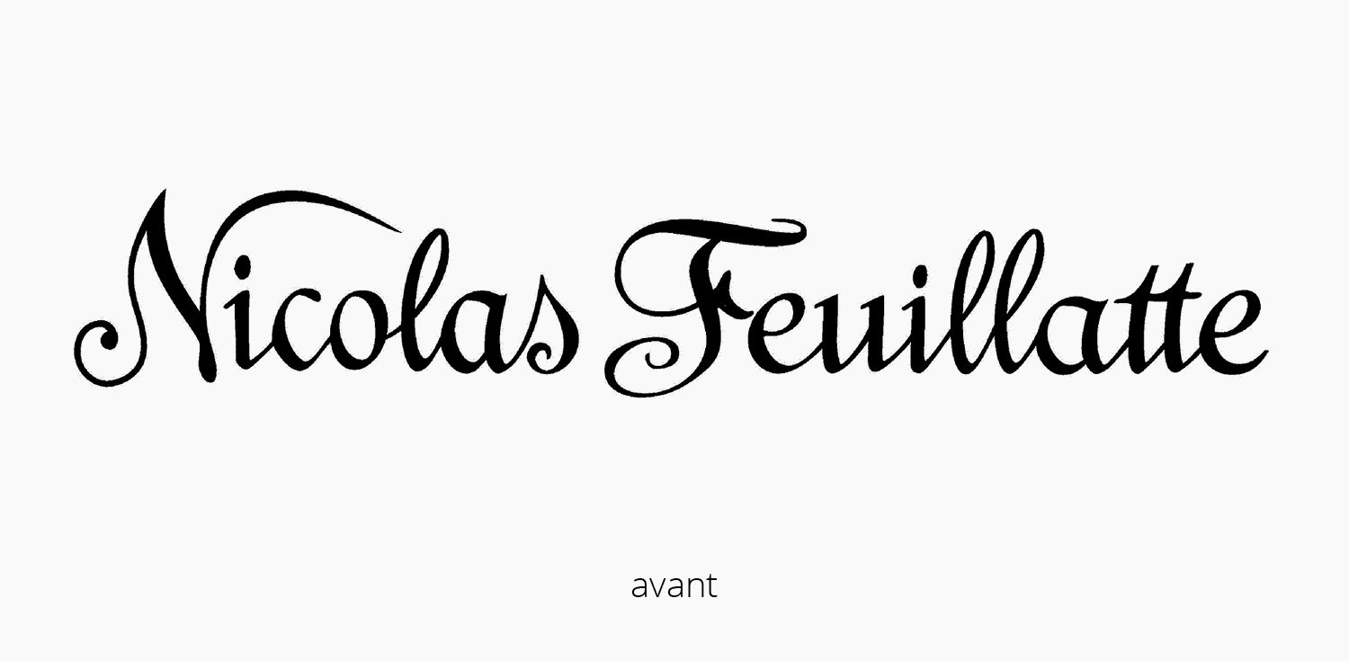 Nicolas Feuillatte - Typographie - Laurent Muller, Brand Identity