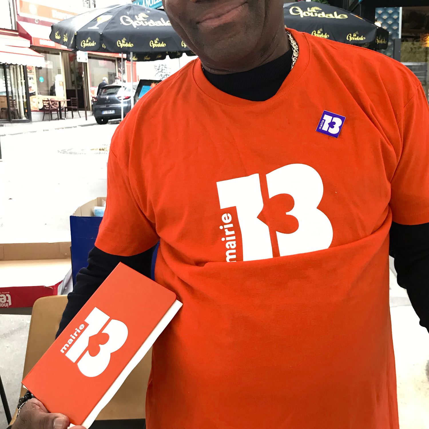 Paris 13e - Logotype, territoire, normalisation - Laurent Muller, Brand identity