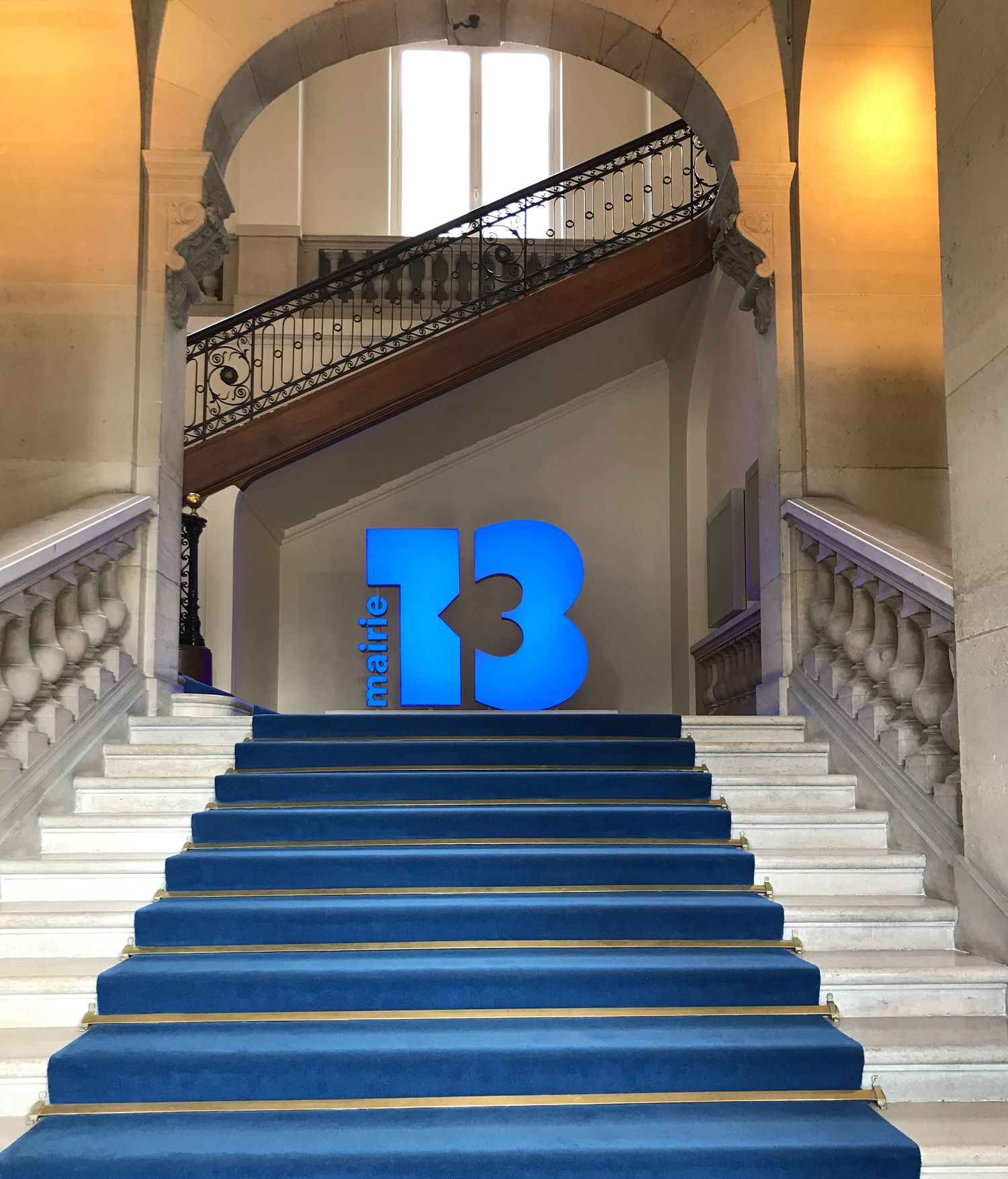 Paris 13e - Logotype, territoire, normalisation - Laurent Muller, Brand identity