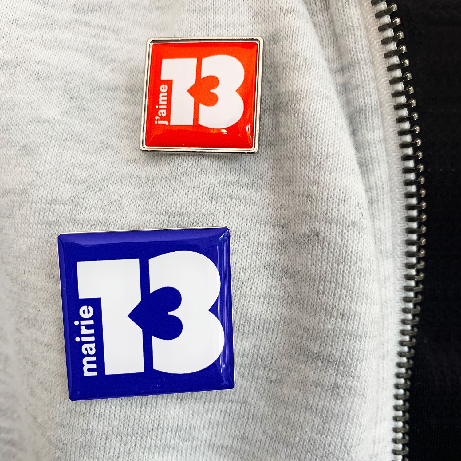 Paris 13e - Logotype, territoire, normalisation - Laurent Muller, Brand identity