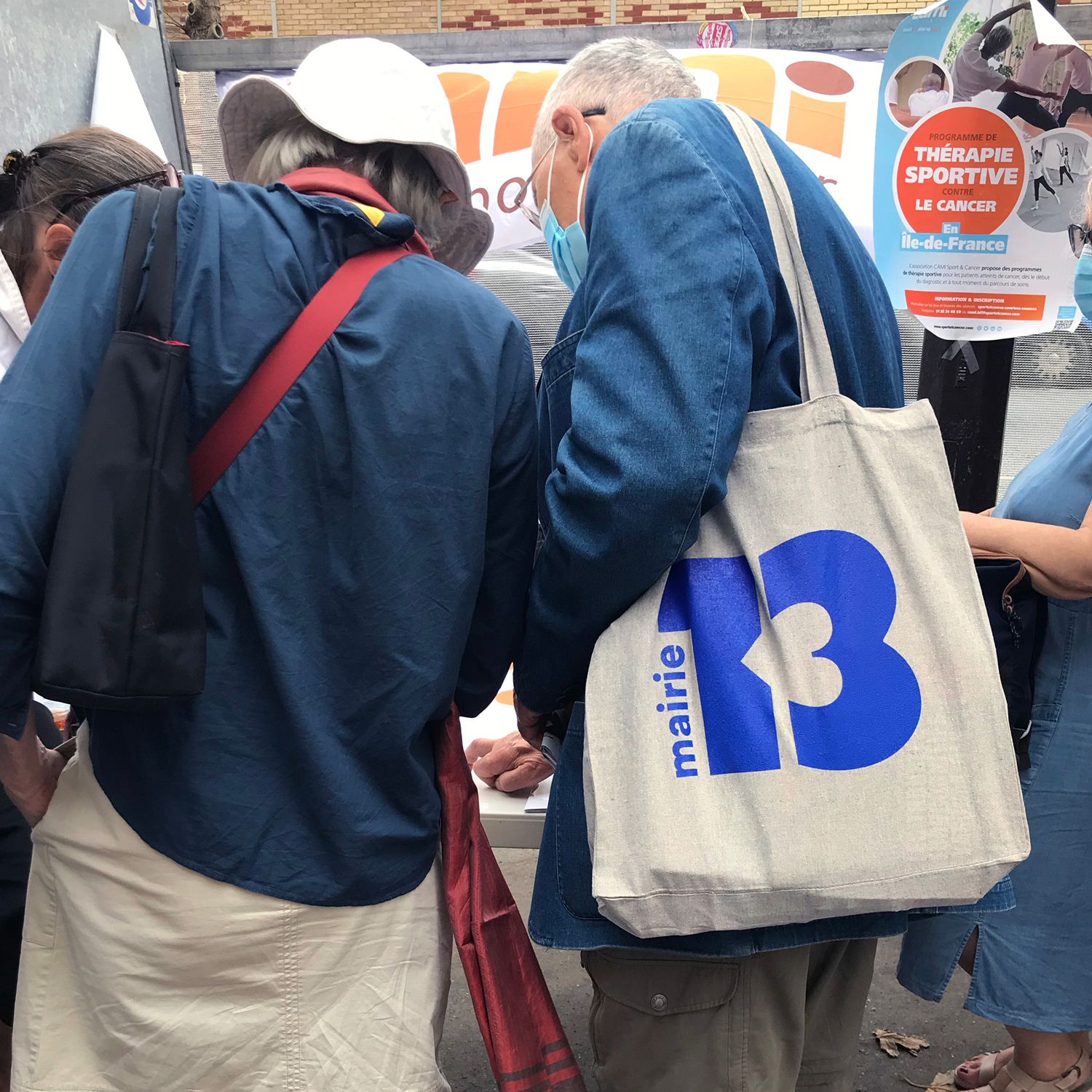 Paris 13e - Logotype, territoire, normalisation - Laurent Muller, Brand identity