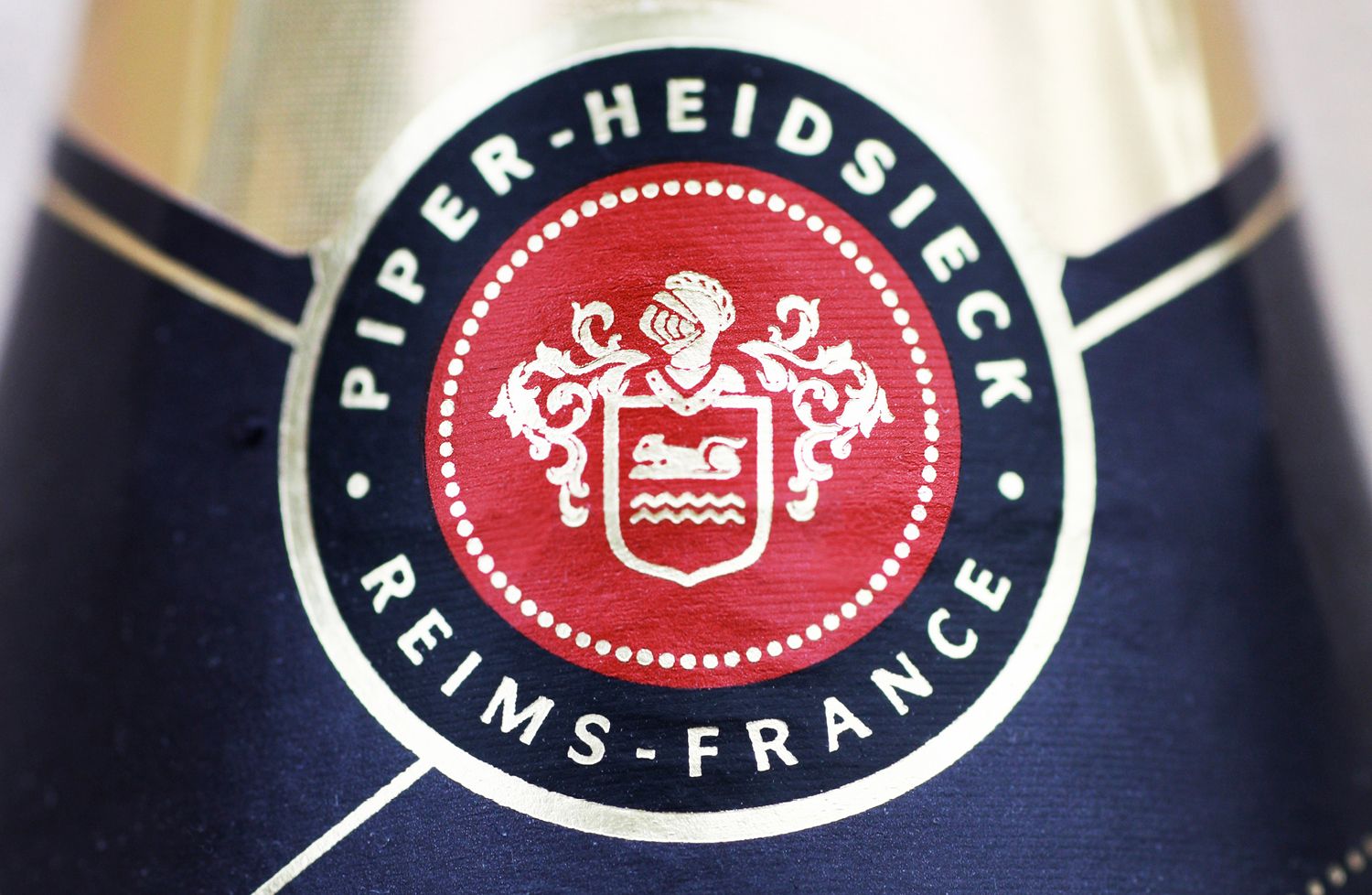 Piper-Heidsieck – Lifting armoiries & marque – Laurent Muller, Brand identity