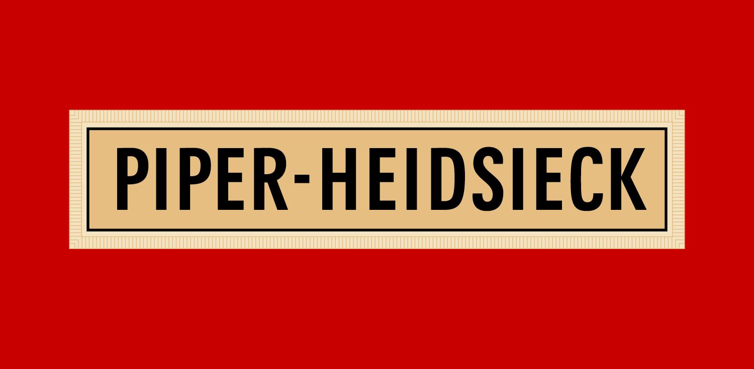 Piper-Heidsieck – Lifting blason & marque - Laurent Muller, Brand Identity