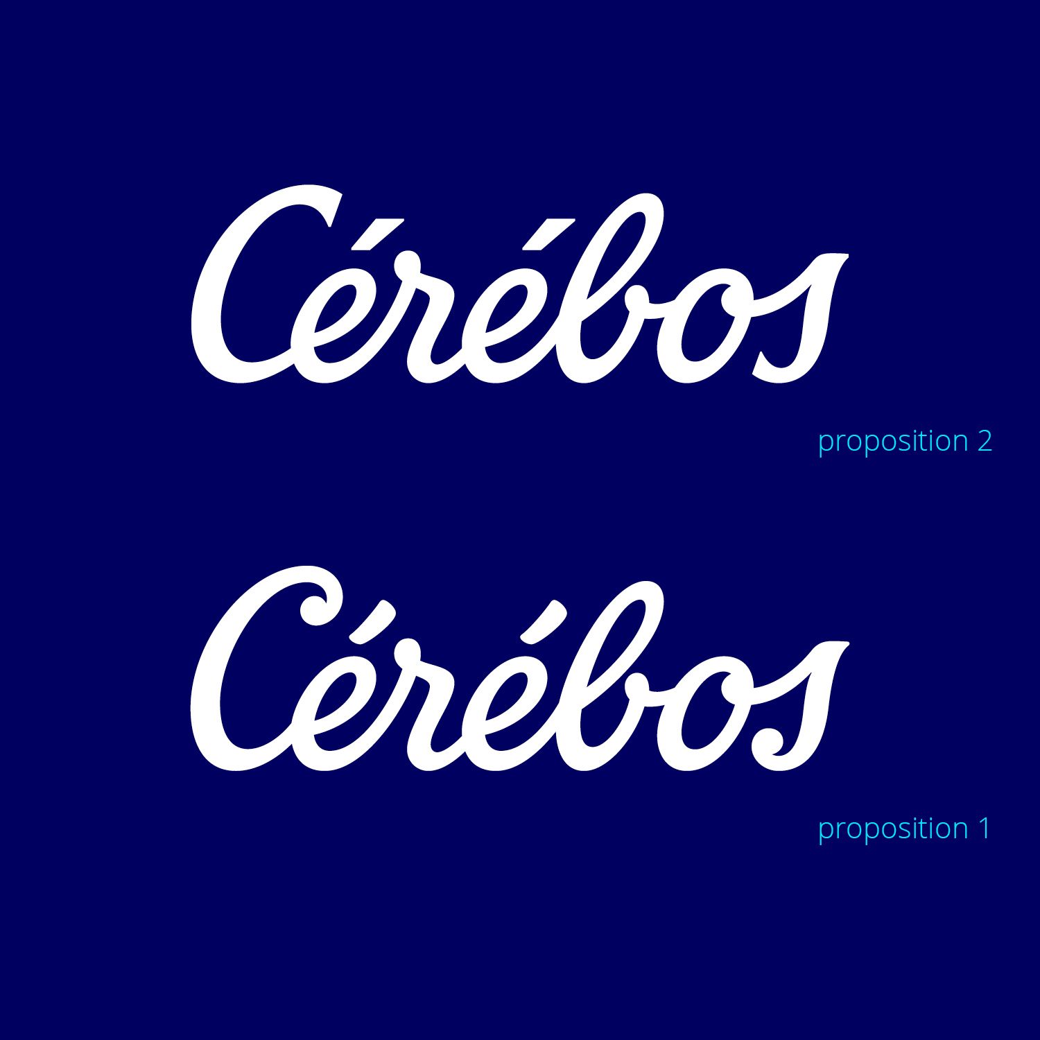 Cérébos - Typographie - Laurent Muller, Brand Identity