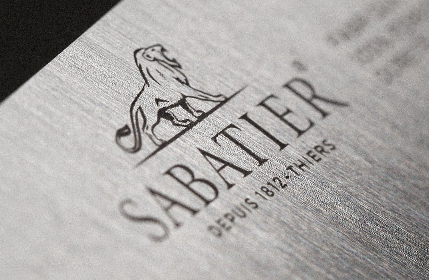 Lion Sabatier - Logotype - Laurent Muller, Brand identity