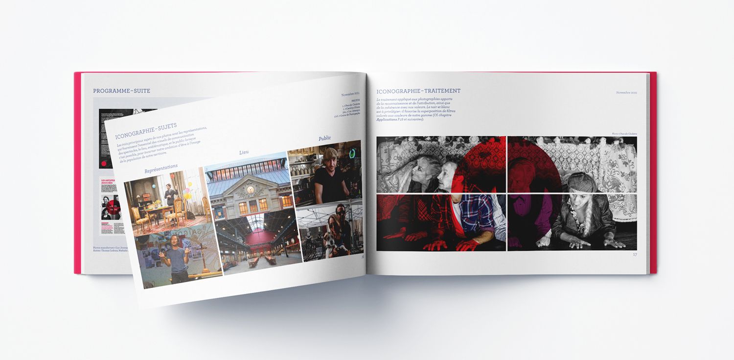 Théâtre des Quartiers d'Ivry TQI - Logotype, territoire, communication, normalisation - Laurent Muller, Brand identity