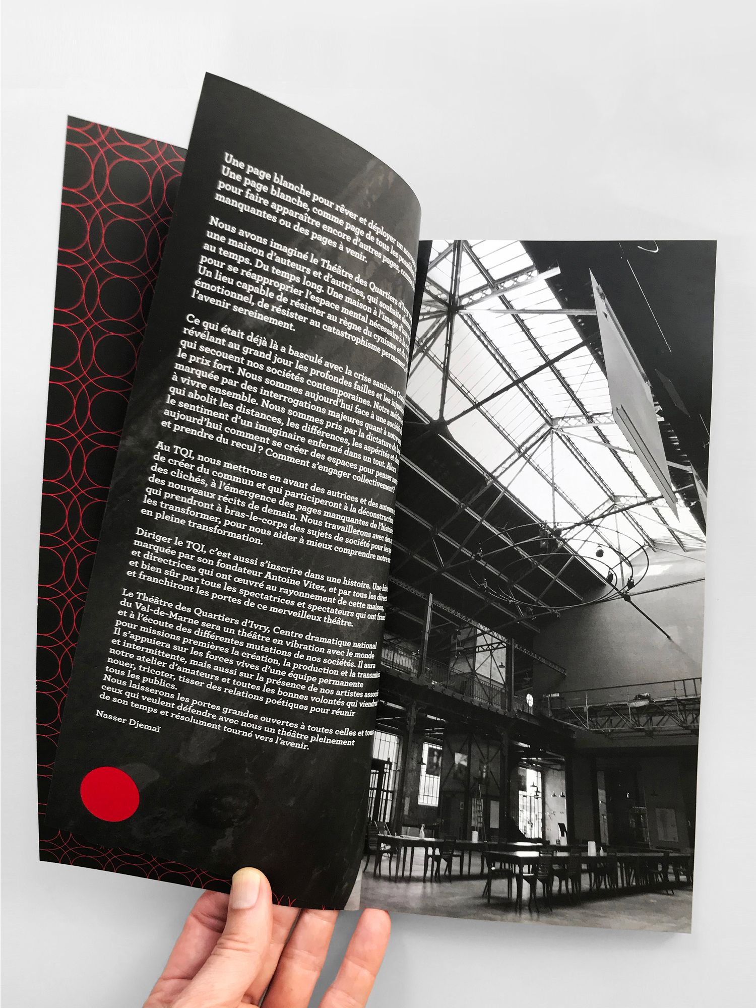 Théâtre des Quartiers d'Ivry TQI - Logotype, territoire, communication, normalisation - Laurent Muller, Brand identity