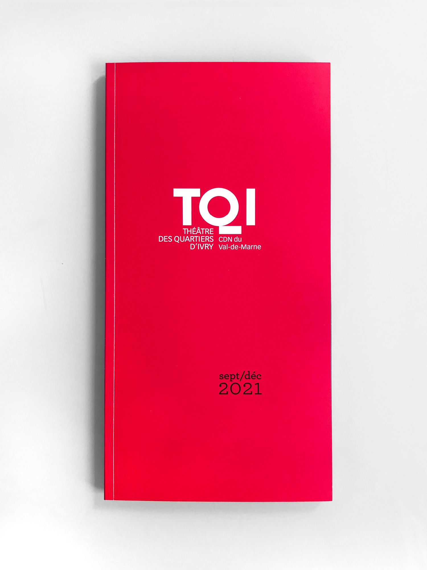 Théâtre des Quartiers d'Ivry TQI - Logotype, territoire, communication, normalisation - Laurent Muller, Brand identity