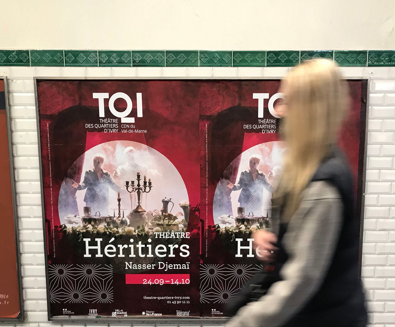 Théâtre des Quartiers d'Ivry TQI - Logotype, territoire, communication, normalisation - Laurent Muller, Brand identity