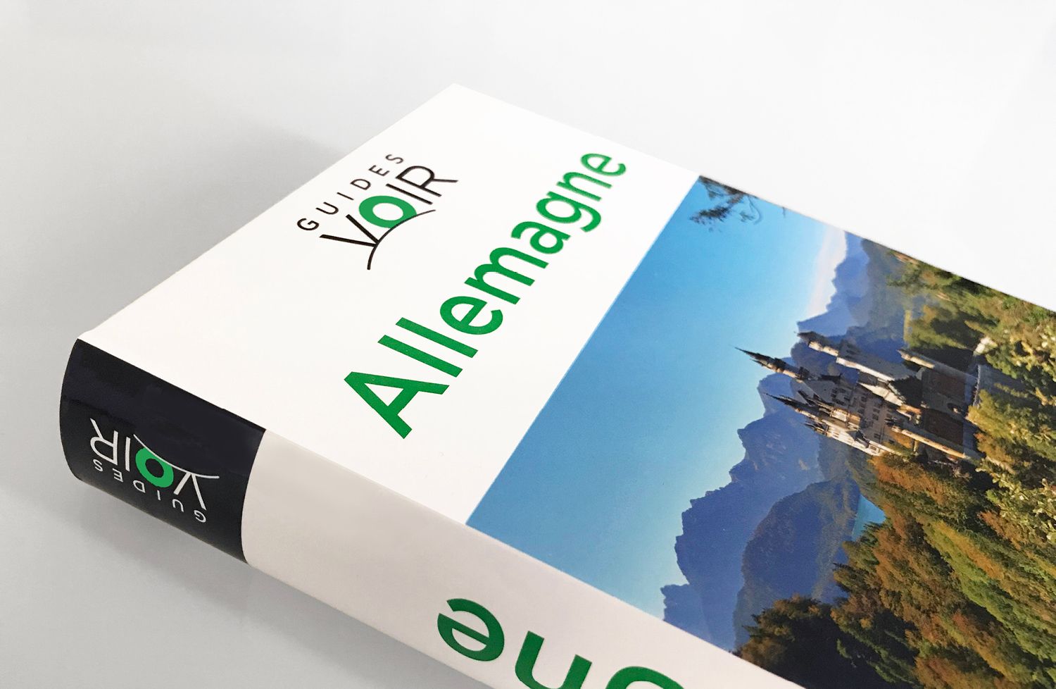 Guides Voir Hachette - Logotype et principe de couverture de la collection - Laurent Muller, Brand Identity