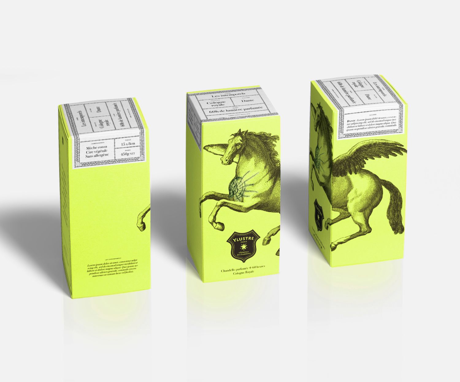 Ylustre - Plateforme visuelle, logotype, territoire, packaging, direction de creation - Laurent Muller, Brand identity