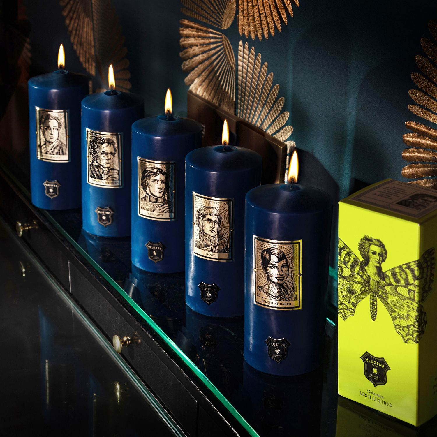 Ylustre - Plateforme visuelle, logotype, territoire, packaging, direction de creation - Laurent Muller, Brand identity