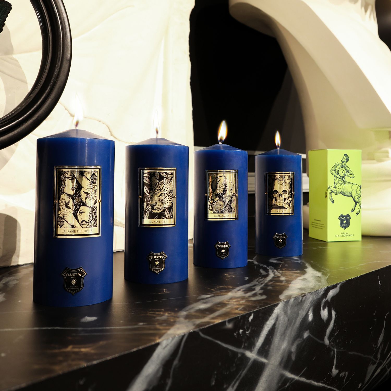 Ylustre - Plateforme visuelle, logotype, territoire, packaging, direction de creation - Laurent Muller, Brand identity