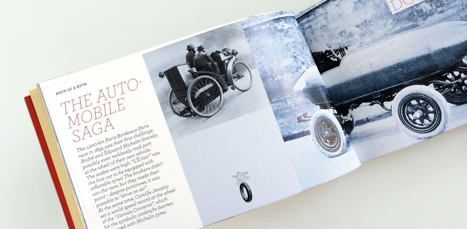 Saga du guide Michelin - Laurent Muller, Brand Identity