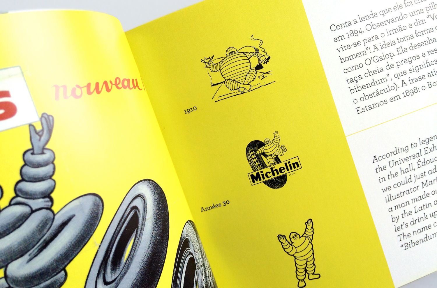 Saga du guide Michelin - Laurent Muller, Brand Identity